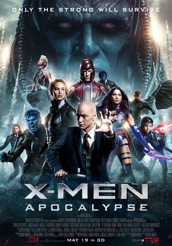X-Men 8: Apocalypse                เอ็กซ์เม็น อะพอคคาลิปส์                2016